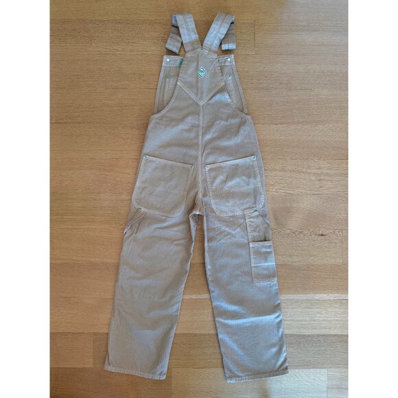 NEW Hey Gang Miner Overalls in Khaki - Picture 2 of 5